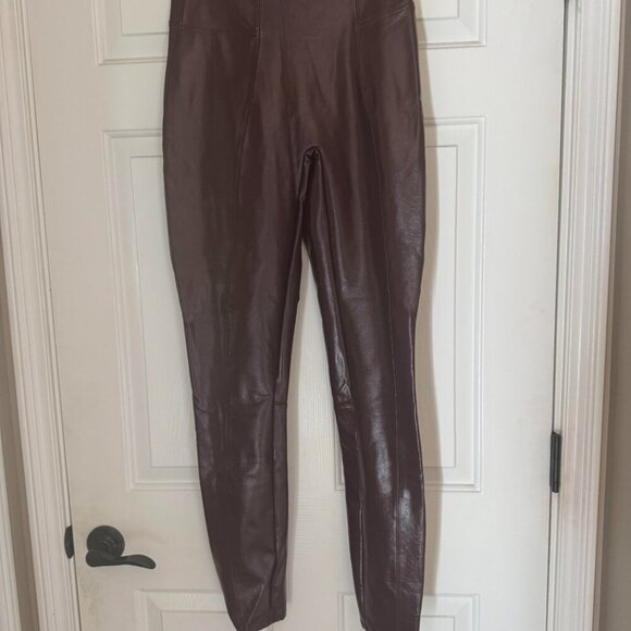 Spanx Faux Patent Leather Leggings - Picture 5 of 9